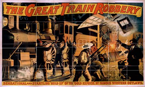 The Great Train Robbery! A Silent Western Epic Featuring Exciting Stunts and a Dash of Early Hollywood Magic!