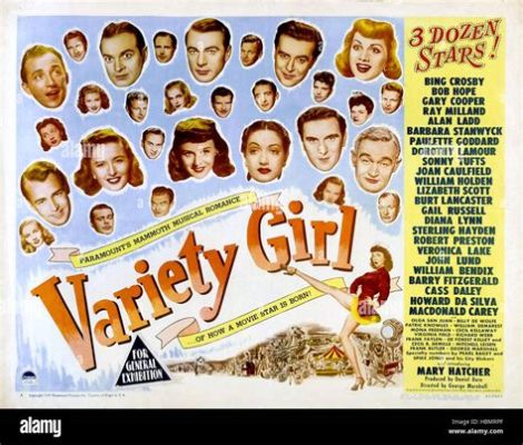 Variety Girl,  Musical Extravaganza Brimming with Post-War Optimism and Spirited Dance Numbers!